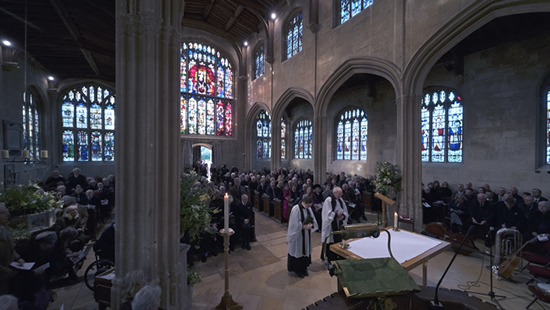 funeral stream in Fairford